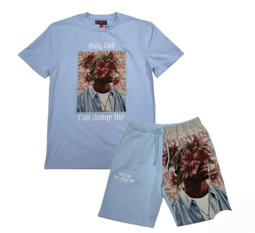 Only God Can Judge Me Short Set